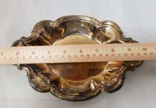 Silverplated Candy Dish: Vintage Wakefield,  Nuts Relish Tray,  Silver Plated 548 5