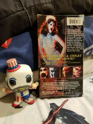 Funko POP RARE 58 CAPTAIN SPAULDING House of 1000 Corpses Vaulted W/ VHS tape. 3