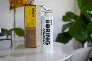 The Boring Company Elon Musk Collectible Fire Extinguisher (only)
