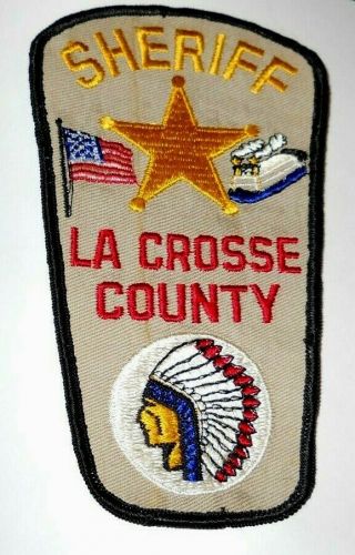 Lacrosse County Wisconsin Sheriff Patch
