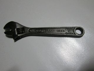 Vintage 4 " Diamalloy Adjustable Wrench - Diamond Calk Horseshoe Co Duluth,  Mn