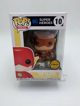 Funko Pop Dc Heroes The Flash Chase 10 Brand Nm