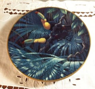 Lenox Miracles Of Rainforest Sulphur Breasted Toucans Plate Euc