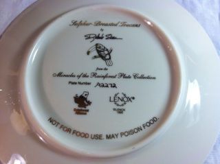 Lenox Miracles of Rainforest SULPHUR BREASTED Toucans Plate EUC 4