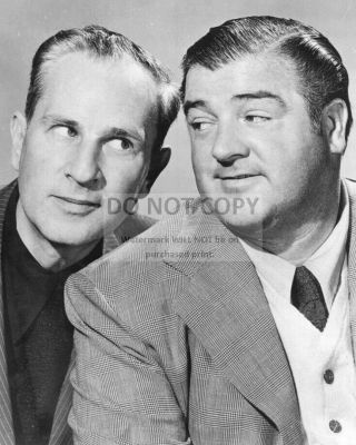 Bud Abbott & Lou Costello Legendary Comic Team - 8x10 Publicity Photo (da - 684)