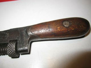 ANTIQUE H.  D.  SMITH CO.  PERFECT HANDLE MONKEY WRENCH GOOD COND.  6 5/8 