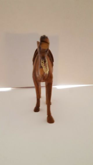 Vintage Weeder Camel Hand Carved Figurine 5 1/2 Inches Tall