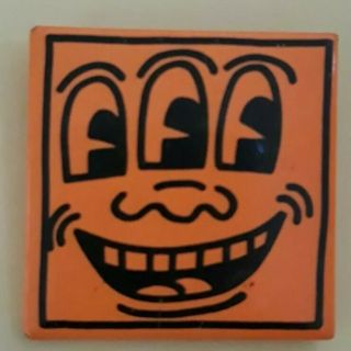 Keith Haring 3 Eyed Pin 1984 Pop Art