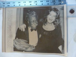 Vintage Wire Press Photo - Brooke Shields Gordon Parks (life Photo) Gala 11/8/1984
