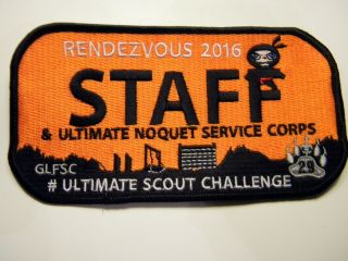 2016 Oa Noquet Lodge 29 Rendezvous Staff Band Great Lakes F.  S Council Mi Tough