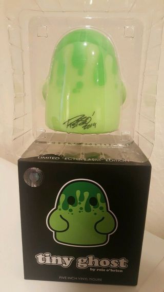 Eccc 2019 Exclusive - Ectoplasm Tiny Ghost Le 400 Signed By Reis O 