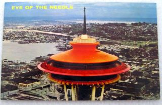 Vintage Postcard Seattle Worlds Fair Eye Of The Needle Washington 123