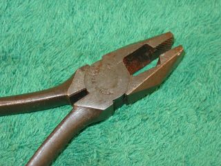 Vintage Crescent Tool Co.  No.  50 Pliers Side Cutters 6 