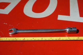 Vintage Snap On Tool Socket Wrench Saltus Spanner Box Flex Head 1/2” Fho16 12pt