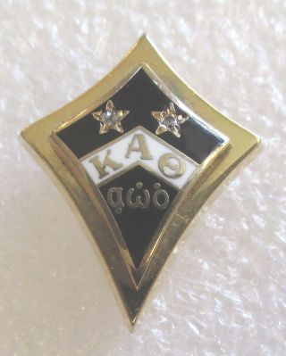 Kappa Alpha Theta ΚΑΘ Sorority Fraternity Pin Badge -
