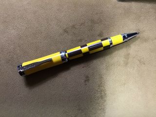 Conklin Jockey Club Safari Yellow/brown Rollerball Pen