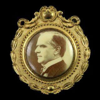 1897 - 1901 William Mckinley 25th U.  S.  President Political Campaign Pinback Button
