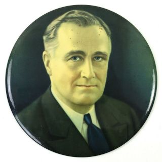 1933 - 1945 Franklin D.  Roosevelt 32nd U.  S.  President 9 " Wall Hanging