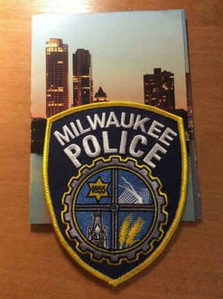 Patch Police Milwaukee Wisconsin Wi