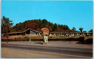 Rogersville,  Tennessee Postcard The Tennesseean Motel Highway 11 Roadside C1960s