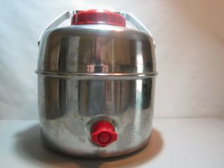 Vintage Unknown Brand 2 Gallon Stainless Steele Water Thermos