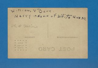 Parkersburg,  WV,  rppc two B & O Railroad passenger cars,  stagecoach,  ca 1908,  VF 2