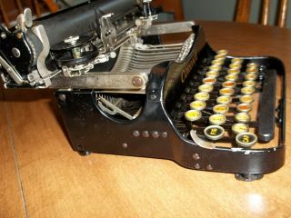 1917 Corona 3 Antique Vintage Folding Portable Typewriter