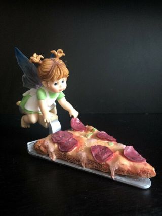 Enesco My Little Kitchen Fairies Pepperoni Snitch Pizza Fairie