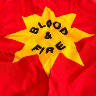 Vintage Salvation Army womens ladies wool hat handkerchief pins RARE Blood Fire 3