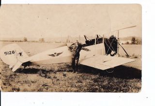 Real Photo Postcard Airplane Wings Of The Morning Apostolic Faith 1920s Crawford