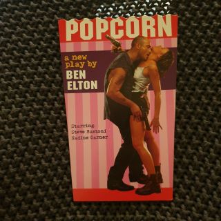 Popcorn,  By Ben Elton - 1999 Avant Advertising Postcard