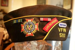 Veterans of Foreign Wars Pittsburgh PA Duquesne Mt Washington Hat/Pins VFW 5111 2