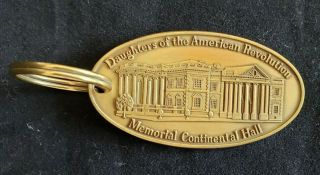 DAR Daughters of the American Revolution Key Chain - Memorial Continental Hall 5