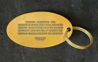 DAR Daughters of the American Revolution Key Chain - Memorial Continental Hall 6