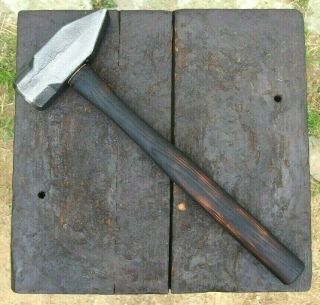 Sweet 4lb Blacksmith " Cross Pein " Forging Knife Hammer Anvil Vintage Bladesmith