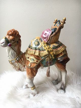 Fitz And Floyd Nativity Nubian Camel Standing Figurine