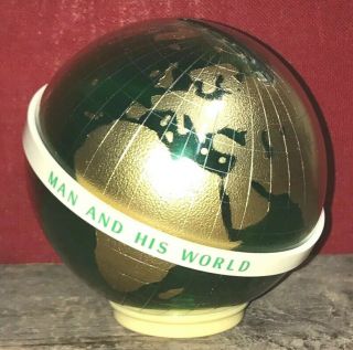 Expo 67 Globe Coin Bank Souvenir Man And His World World 