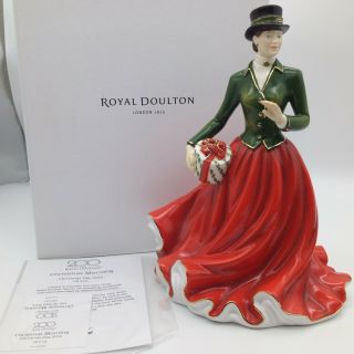 200 Years Of Royal Doulton Christmas Morning Day 2015 Figurine Hn5731