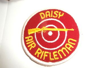 Royal Rangers Red - Gold - White Daisy Air Rifleman Patch