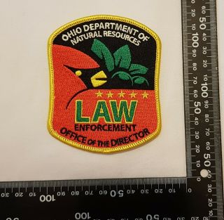 Ohio Department Of Natural Resources Law Enforcement Patch