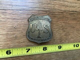 Us Forest Service Forest Service Dept.  Of Agricalture (vintage/rare) Badge