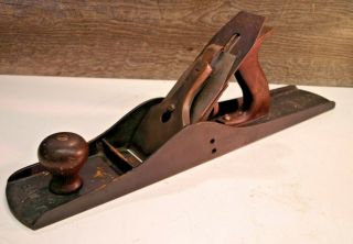 Antique Bailey Stanley No 6 Type 11 Smooth Bottom Wood Plane Complete