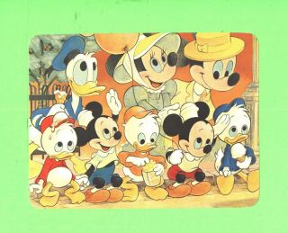 Oo Postcard Walt Disney World Mickey Minie Donald Loves A Parade And Nephews Too