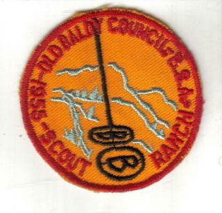 1955 Old Baldy Councils Boy Scout Patch