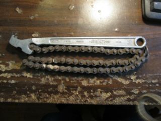 Vintage Diamond Tool CW12 Chain Wrench Diamalloy pipe wrench - 31 1/2 