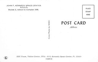 Q22 - 8703,  SKYLAB 2,  KENNEDY SPACE CENTER,  NASA,  FL. ,  POSTCARD. 2