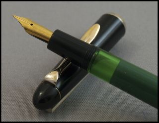 Rare Vintage Pelikan 120 Merz&krell Fountain Pen With Ef Nib