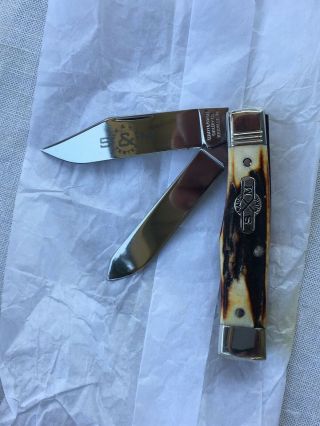 Schatt & Morgan Pint Gunstock Jack Pocket Knife