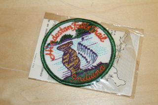 Vintage BSA Boy Scout Patch - Hindostan Falls Trail INDIANA NOS 2