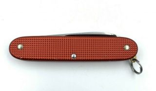 Victorinox Early Pioneer Swiss Army Knife Red Alox TSA Pocketknife SAK Old Cross 8